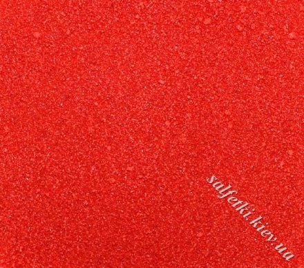 Декоративный песок №16 Красный (мелкий) 30 г в коробочке