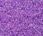 Бисер Preciosa 10/0, № 38128 Прозрачный с цветной полосой внутри, Фиолетовый, Круглый 10г.