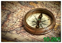 Декупажна карта - корабельні прилади 10-266, формат А4, 60 г/м2