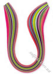 Набір смужок паперу для квілінгу мікс Літо, 7мм, 80 г/м2