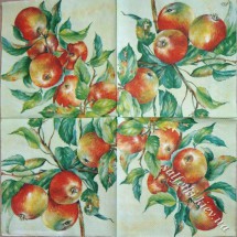 apple harvest (зеленая) 33 х 33 см