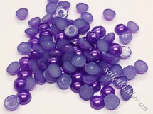 Напівбусини фіолетові перламутрові 6 мм (100 шт)