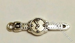 Підвіска годинник наручний срібло 1 шт