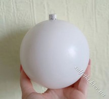 Куля пластикова 12 см