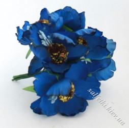 Цветы Анемон синий 6 шт