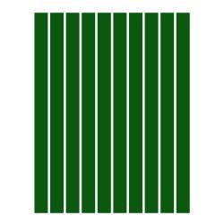 Набор полосок бумаги для квиллинга, 1 цвет (темно-зеленый), 5мм, 160 г/м2