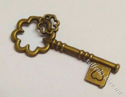 Ключ старовинний №8 бронза