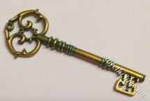 Ключ старовинний №10 бронза з патиною