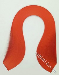 Папір для квілінгу червоний цегляний 10мм, 80 г/м2