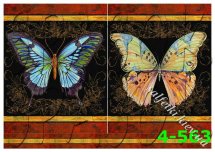 Декупажна карта - метелики 4-563, формат А4, 60 г/м2
