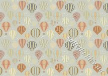 Декупажна карта - фон повітроплавання блідий BG080, формат А4, 60 г/м2