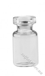 Glass mini bottle 0.5 ml without cork