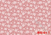 Декупажна карта - фон квітковий рожевий BG013, формат А4, 60 г/м2