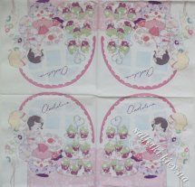 Серветка у кондитерській 33 х 33 см (ТС2945)