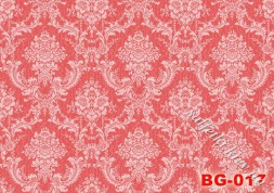 Декупажна карта - фон бароко червоний BG017, формат А4, 60 г/м2