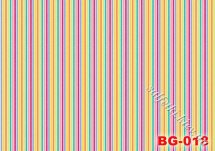Декупажна карта - яскраве смужки BG018, формат А4, 60 г/м2