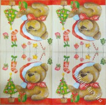 мишка в колпаке 33 х 33 см