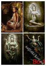 Декупажна карта - Схід 1-046, формат А4, 60 г/м2