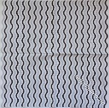 Серветка хвилясті лінії сірі 33 х 33 см (ТС3890(а))