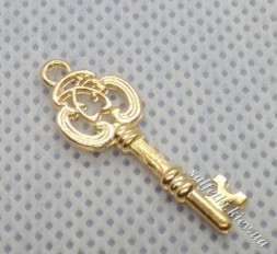 Ключ старовинний №28 рожеве золото