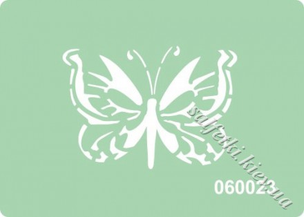 Трафарет самоклеючий Метелик арт. 060023