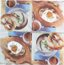 Серветка сніданок 33 х 33 см (ТС2955)