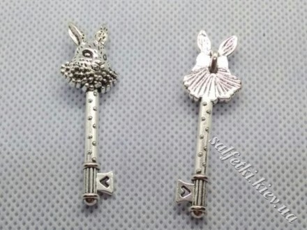 Ключ старовинний №41 (кролик) срібло