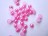 Напівбусини яскраво-рожеві перламутрові 6 мм (100 шт)