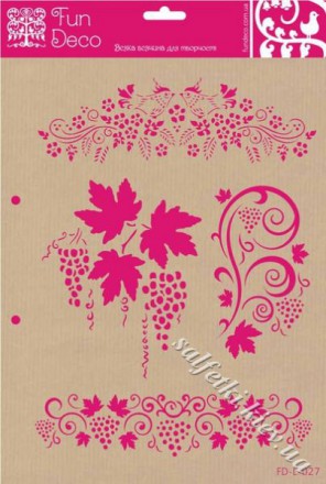 Трафарет Fun Deco Этнобордюры