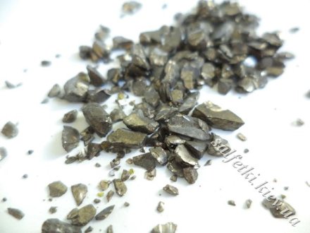 Decorative stones (crushed ice) - anthracite 50g.