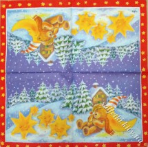 сон в зимнюю ночь 33 х 33 см