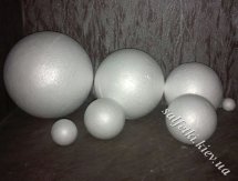 Шар из пенопласта 8 см