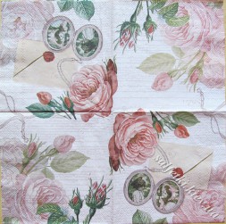 Серветки photo medaillon 33 х 33 см (пачка 20 шт.) (ПТС4483)