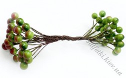 Калина лакова 8 мм червоно-зелена