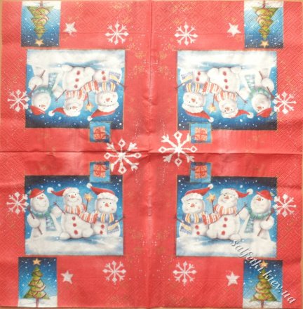 Серветка three fellows 33 х 33 см (ТС4367)