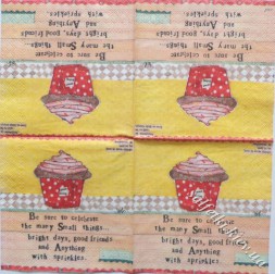 Серветка to celebrate 25 х 25 см (ТМ3413)