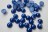 Напівбусини сині перламутрові 6 мм (100 шт)