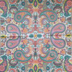 Серветка східний візерунок 33 х 33 см (ТС0045)