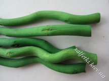 Салекс - ветка 30 см зеленая средней толщины