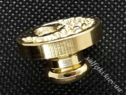 Печатка Метелик і квіти без ручки