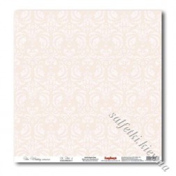 Бумага для скрапбукинга Свадебная коллекция - розовый 4