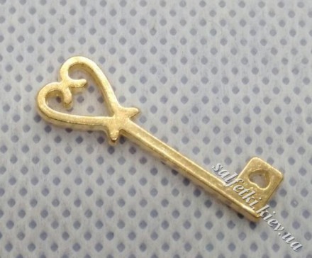 Ключ старовинний №63 рожеве золото