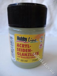 Acrylic varnish based on synthetic resins SATIN Hobby Line 50 ml.