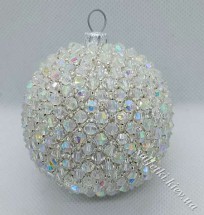 Новорічна кулька на ялинку "Сяйво діаманту" 6 см