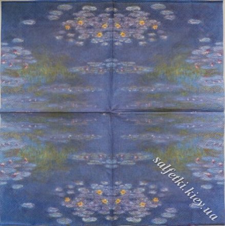 Серветка Claude Monet - Water Lillies 33 х 33 см (ТС3061)