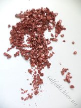 Декоративне каміння (подрібнений лід) - винно-червоний 50г.