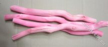 Салекс - ветка 30 см розовая толстая
