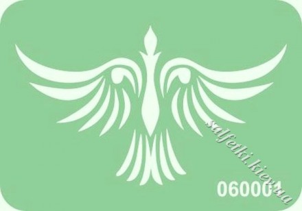Трафарет самоклеючий Крила арт. 060001