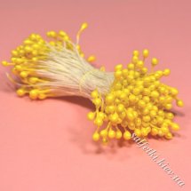 Цветочные тычинки желтые круглые