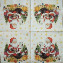 Серветка список подарунків 33 х 33 см (ТС4819)